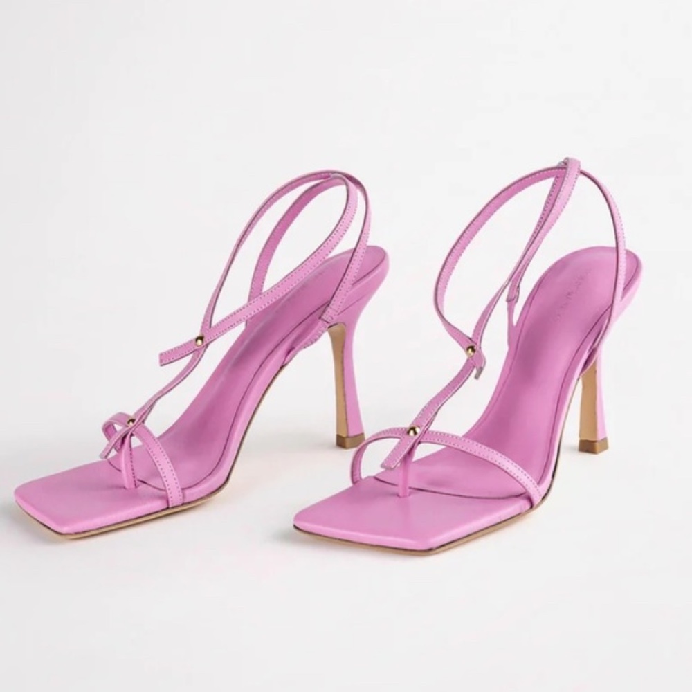 Tony Bianco Lilly Musk Nappa Heels